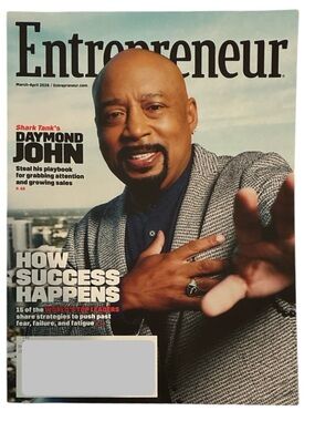 Entrepreneur Magazine March April 2026 Shark Tank Daymond John Grow Sales Succes